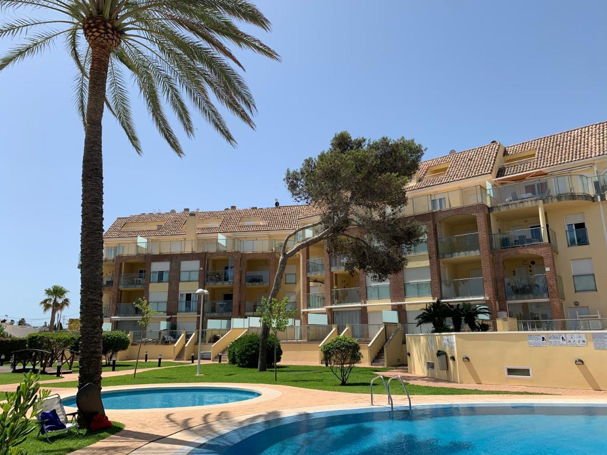 Denia_Azul Marino_Playa Lejlighed Eksteriør billede